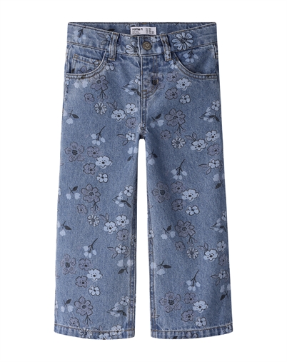 Name it - NMFRose Wide Jeans - Medium Blue Denim